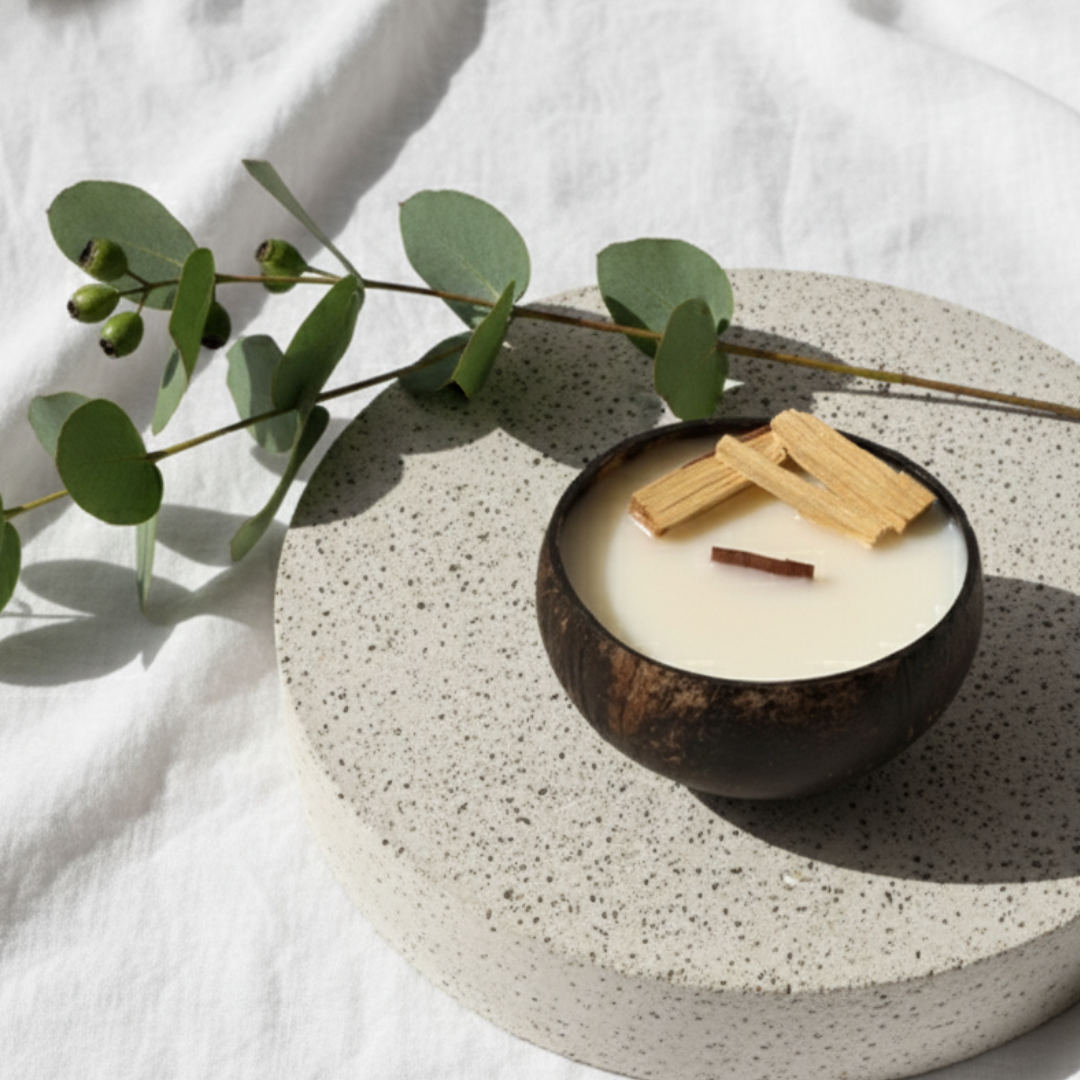 Coconut Shell Soy Wax Candle – Tom Ford (Inspired)