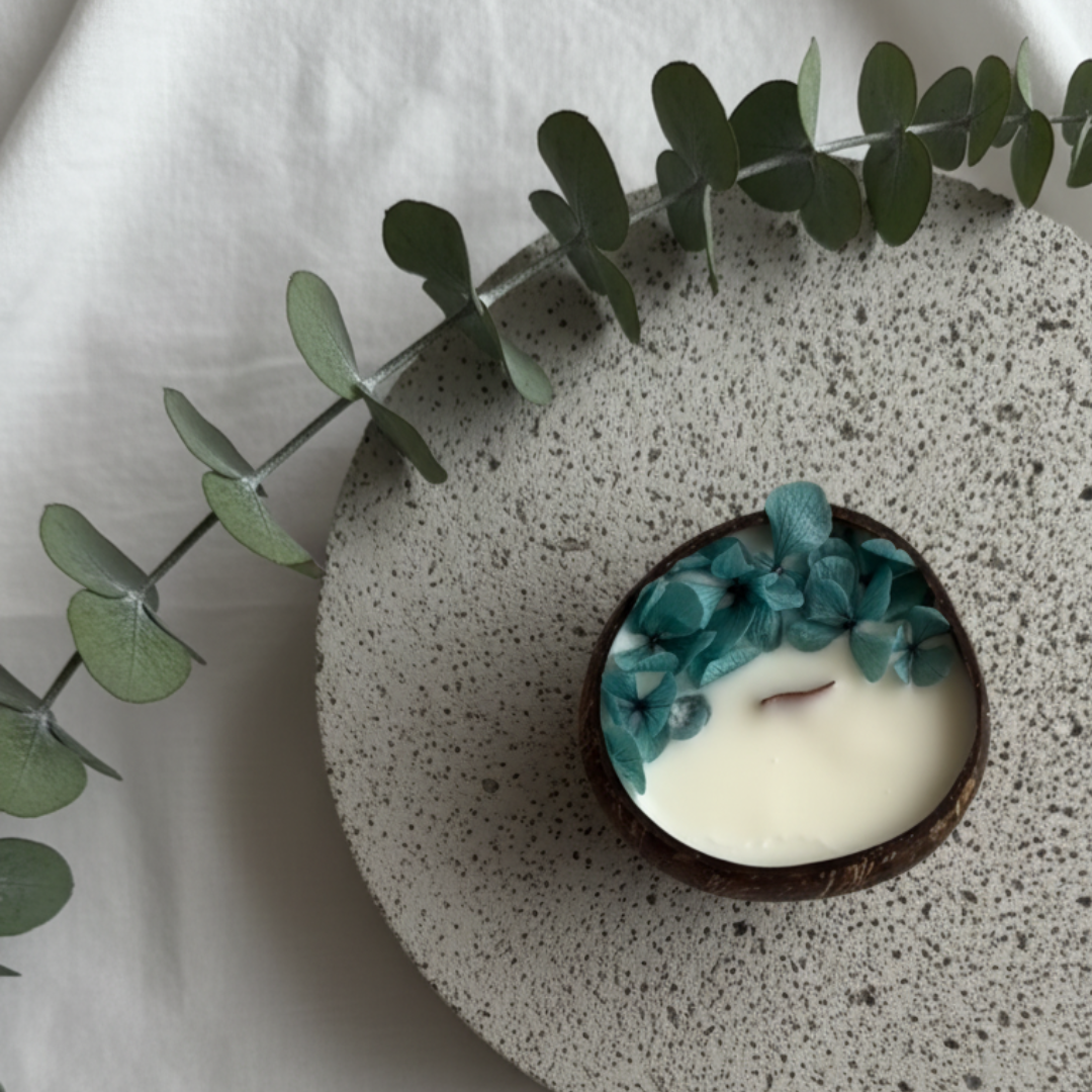 Coconut Shell Soy Wax Candle – Australian Sandalwood