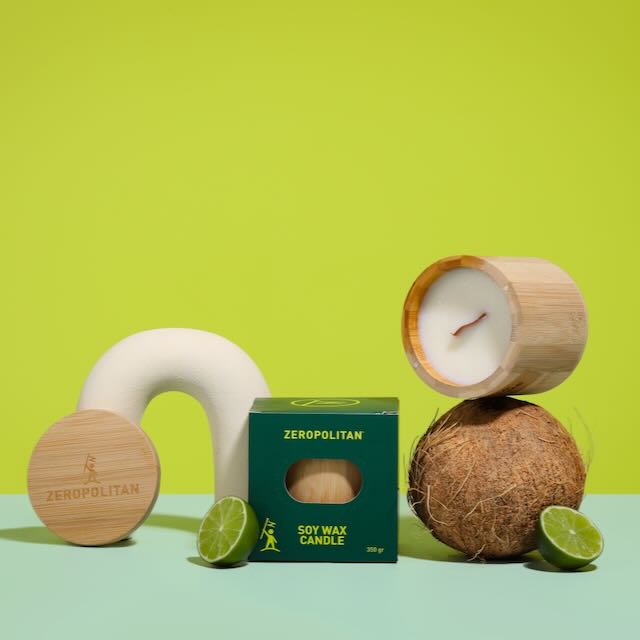 Soy Wax Candle - Coconut Lime