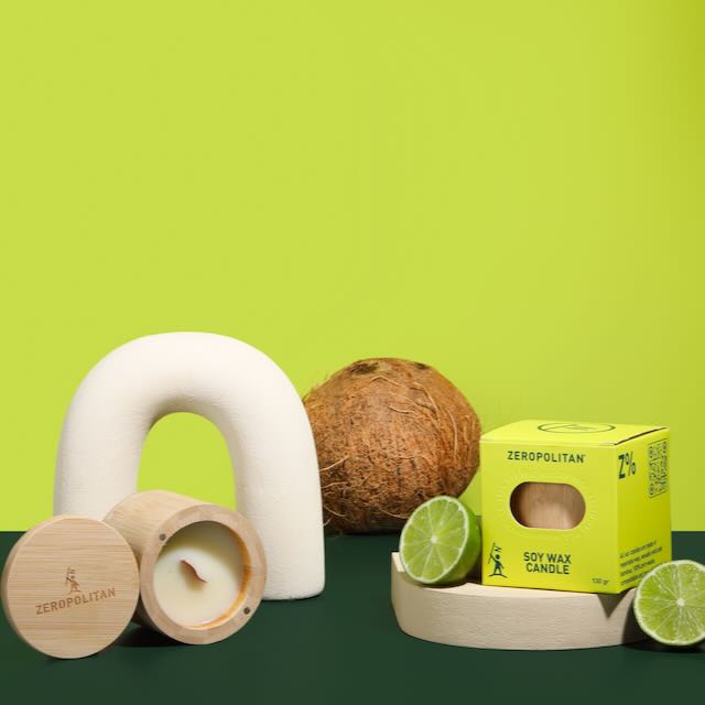 Soy Wax Candle - Coconut Lime