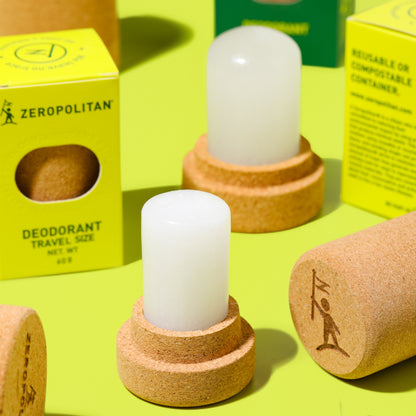 Deodorant Crystal Zero Waste Cork