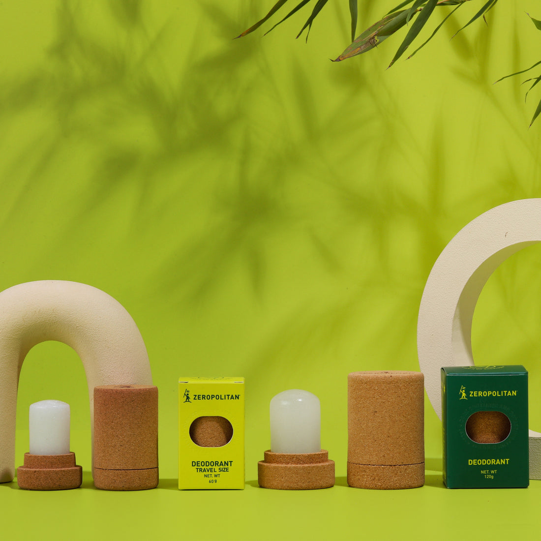 Deodorant Crystal Zero Waste Cork